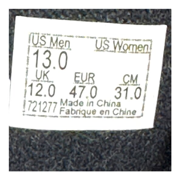 Vans Mens Purple Velvet High-Top Sneakers Skater Skateboard Y2K Sz 13 Black READ - Picture 4 of 16